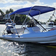 Bimini-Tops und Sonnensegel für Motorboote